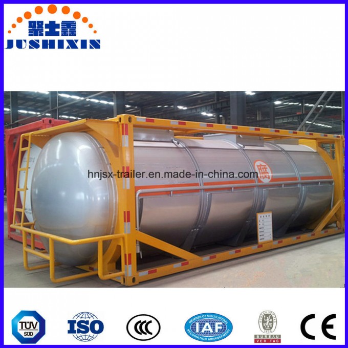 ISO Chemical Liquid HCl Acid Tank Container Image1
