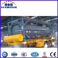 Low Price Carbon Steel ISO Chemical Corrosive Poisonous Liquid Tank Container