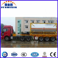 China Manufacturer Chemical Corrosive Liquid Storage Tanker/Tank Container for Sale
