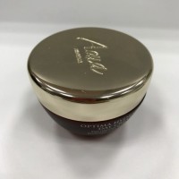 10g 20g 30g Clear Glass Cosmetic Jars Empty Face Container with Gold Lids