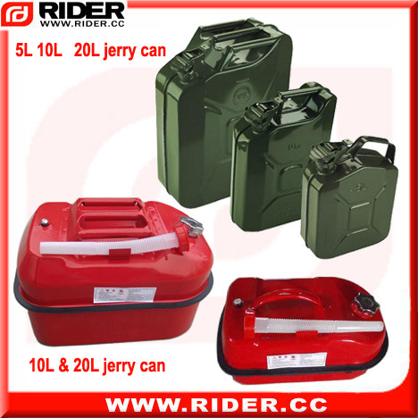 5L 0.8mm Portable Oil Jerry Can Fuel Tank for Truck Image1