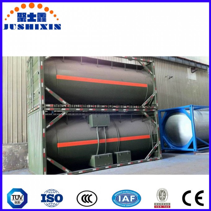 30ton / 24000L HCl Acid Liquid Corrosive ISO Storage Tank Image1