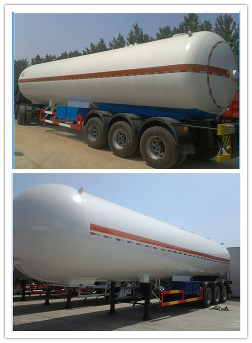 100% Top Design 45000liters LPG Trailer Image1