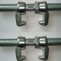Galvanized Steel Shipping Container Lashing Bridge Fitting Forged