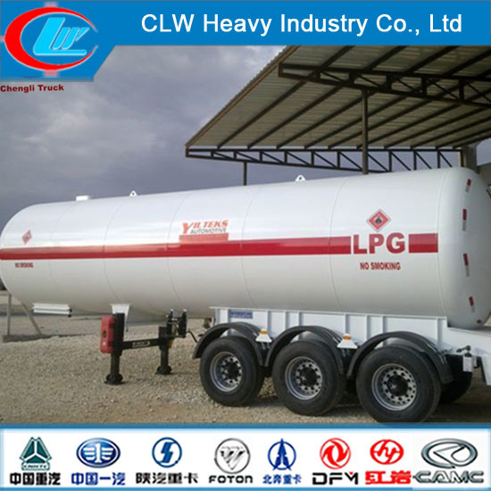 Heavy Duty  Standard Tri-Axle LPG Tanker Semi-Trailer Image1