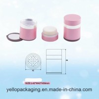 Cosmetic Packaging Powder Foundation Case Loose Powder Case (YELLO-164)