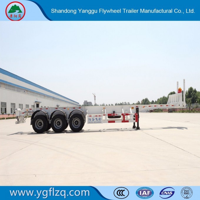 2/3 Axle Skeletal Type/Skeleton Semi Trailer for 20/40FT Container Transport Image1