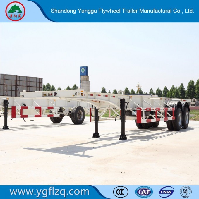 2/3 Axles 40FT Container Chassis Semi Trailer/Truck Trailer with Low Price Image1