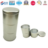 Round Shaped Multi-Function Metal Food Container