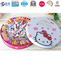 Round Shaped Custom Printing Food Container for Chocolate Box