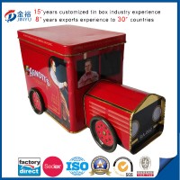 Irregular Car Shaped Metal Food Container