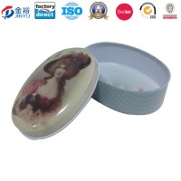Eourpean Style Tin Container for Cosmetic Packaging