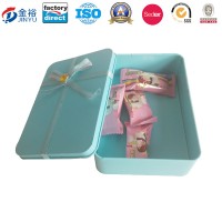 Paper Label Metal Tin Container for Food Container