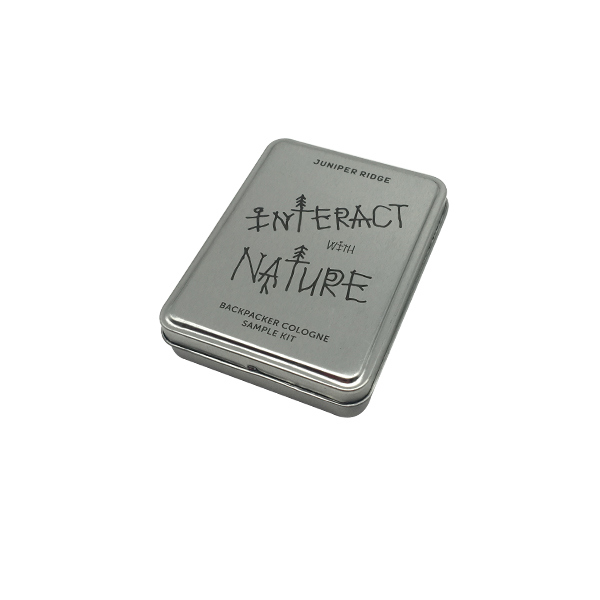 Cigarette Tin Box Hinge Tin Container for Cigar Image1