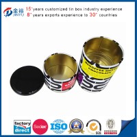 Round Shaped Metal Food Container