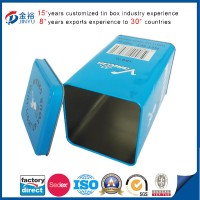 Wholesale Metal Food Container with Square Shaped