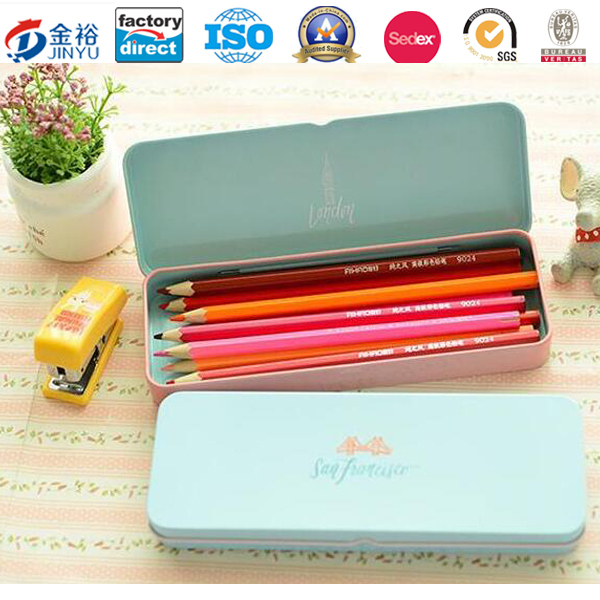 Wholesale Metal Pen Container for Pencil Case Image1