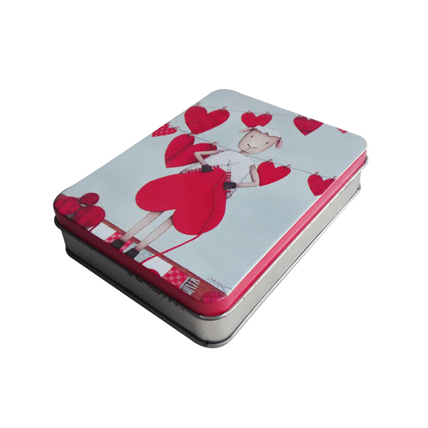 120x90X40mm Size Tin Promotion Gift Tin Container Wholesale Image1