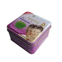 Square Metal Soap Container for Soap Packaging