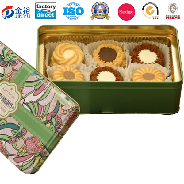 Cmyk Offset Printing Food Storage Container for Food Biscuit Cookie Image1