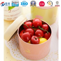 Round Shaped Metal Tin Food Container for Food