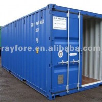 New Standard Container From Container Yard with Blue Color