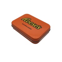 Playing Card Tin Box Container Wholesale Metal Tin Box for Card