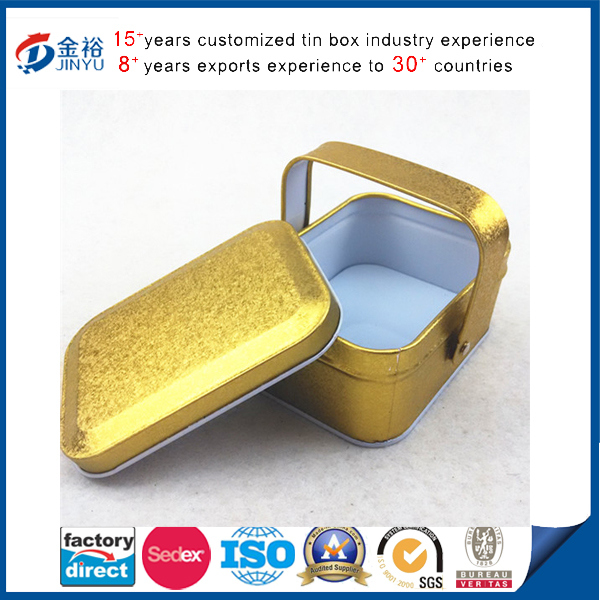 Handle Tin Gift Box Hot Sale Bucket Shape Image1