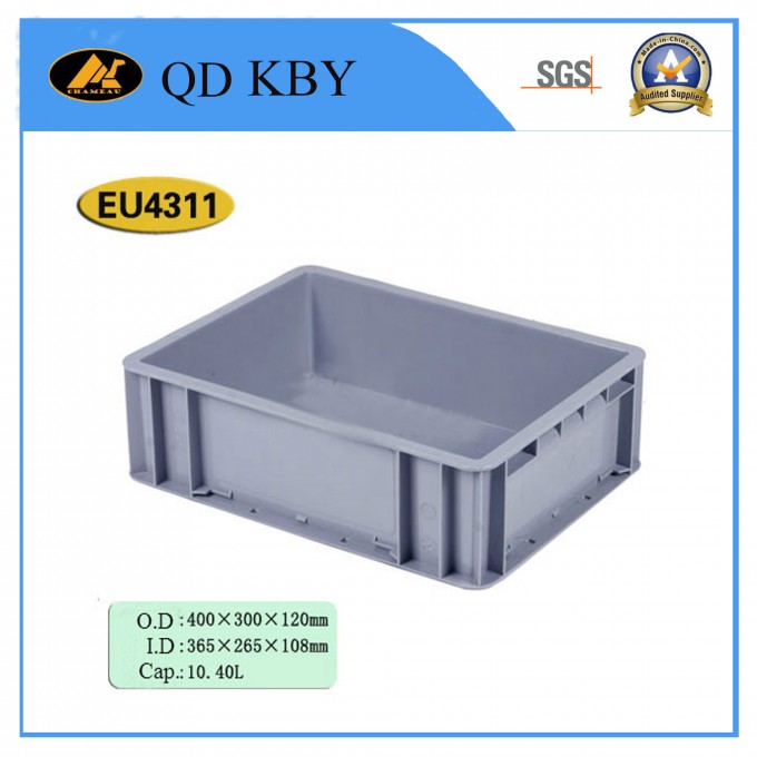 Optional Different Types Solid Grey Logistics Container with/Without Cover Image1