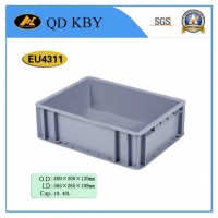 Optional Different Types Solid Grey Logistics Container with/Without Cover