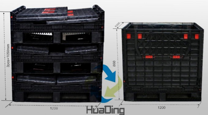 1200*1000*760mm Foldable Pallet Container Image1