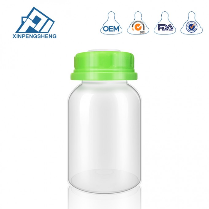 BPA Free Standard Neck Breast Milk Bottle Milk Storage Container Image1