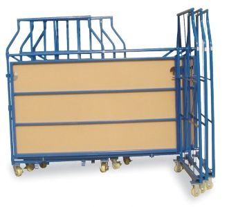 L Type Foldable Metal Roll Container Image1