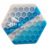2017 Hot Selling Hexagon Honeybee Wax Silicone DAB Container
