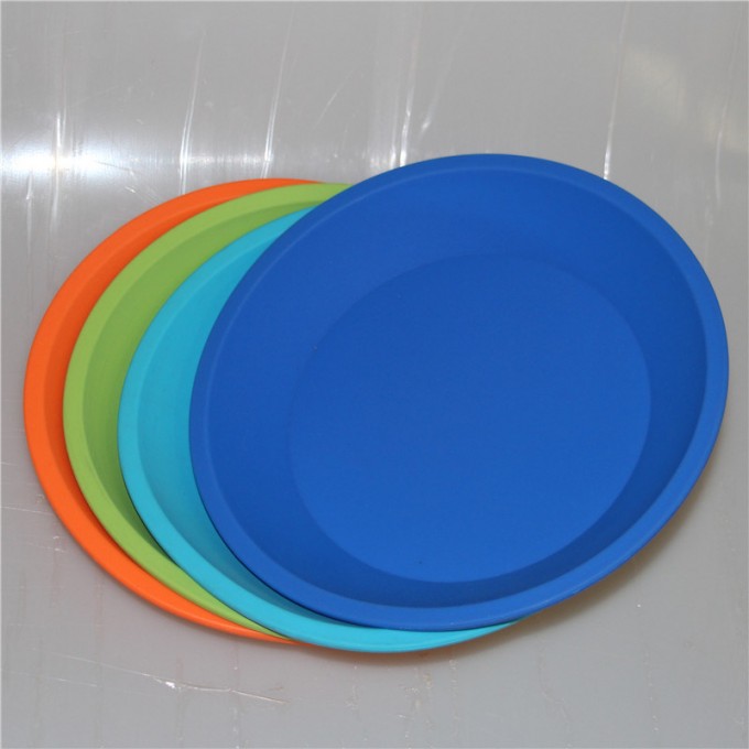 Silicone Tray Deep Dish Round Pan 8" Friendly Non Stick Silicone Container Concentrate Oil Bho  Image1