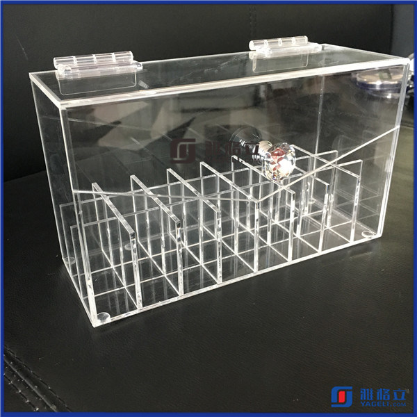 Acrylic Lipstick Organizer Dustproof Lipgloss Holder Case Makeup Storage Beauty Container Image1