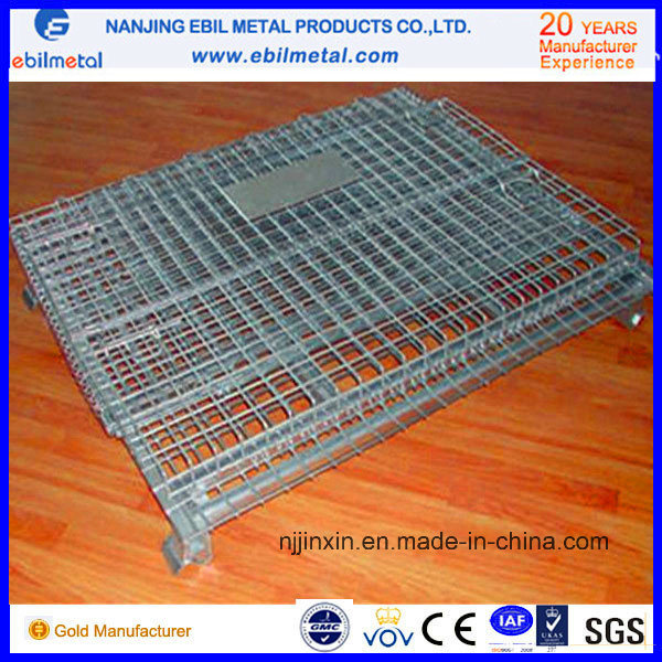 Galvanized Fold Wire Container for Sales (EBIL-CCL) Image1