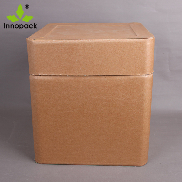 50L Heavy Storage Packaging Kraft Paper Container with Lid Image1