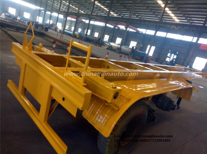 40FT and 2*20FT Chassis Skeleton Trailer for Container Transport Image1