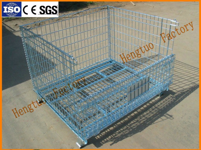 Warehouse Storage Using Folding Storage Container Image1