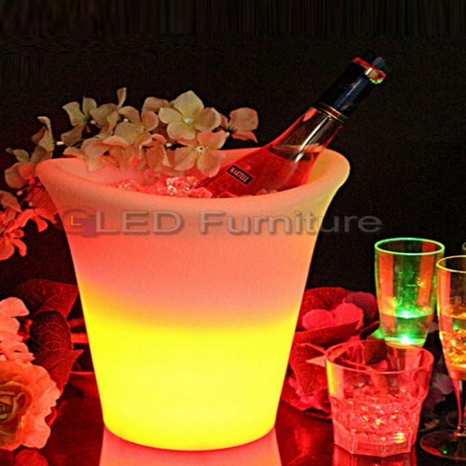 Glowing LED Ice Bucket Magic Wine Container Image1