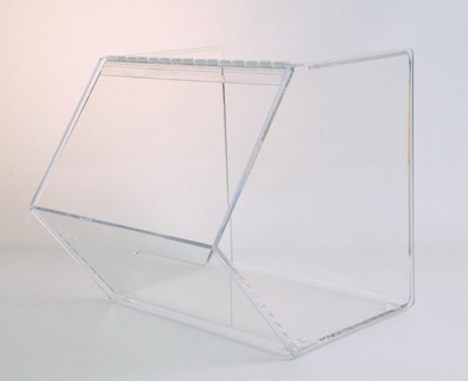 Transparent Acrylic Bakery/Cake/Pastry/Cereal Candy Display Food Bin/Case/ Stoage Box/Container Whol Image1