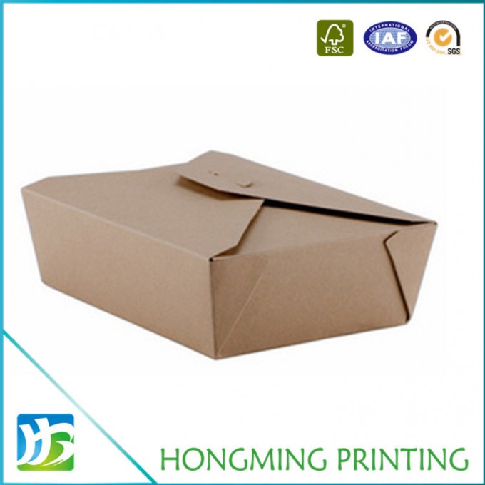 Manufacturer Food Grade Kraft Paper Salad Container Image1
