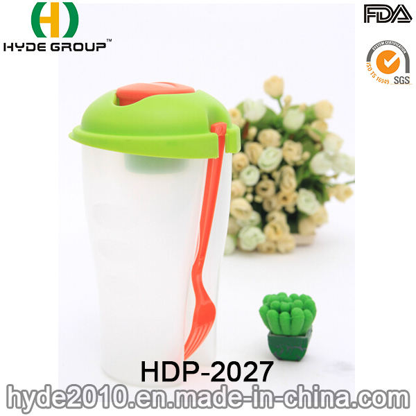 Good Quality Tasteless Salad to Go Container with Fork (HDP-2027) Image1