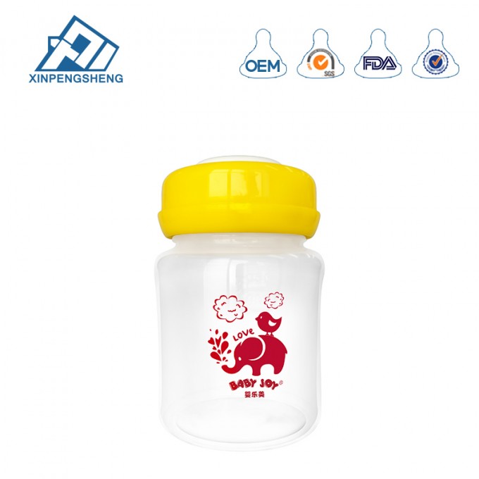 PP Baby Food Grade Breast Milk Storage Bottle Milk Powder Container with FDA Image1