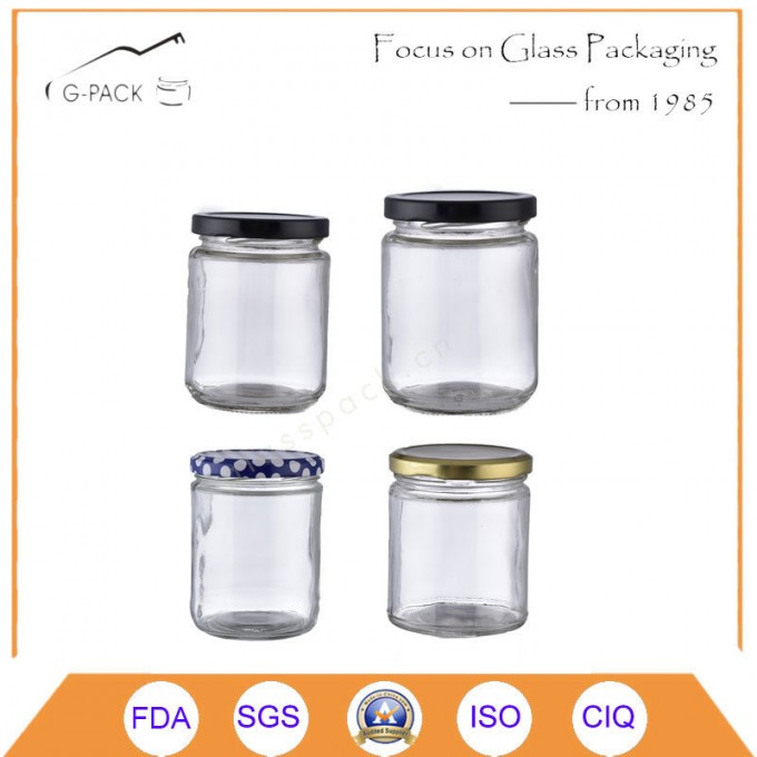 250ml Glass Jam Jars, Honey Jars, Food Containers Image1