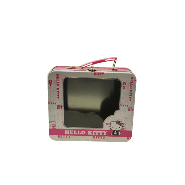 Travel Promotion Gift Lunch Box Metal Tin Container for Food Packaging Image1