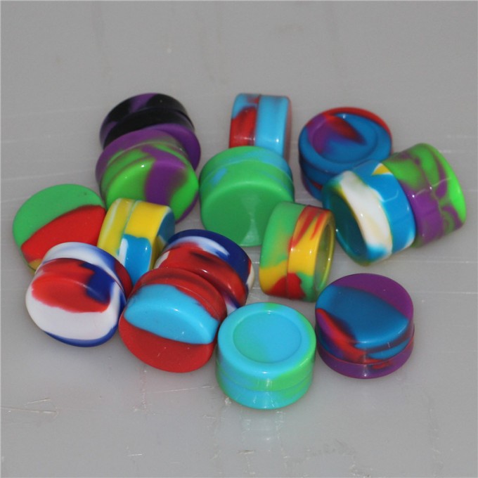 5ml Silicone DAB Jars Wax Container Silicone Dabcontainer for Oil/Wax Image1