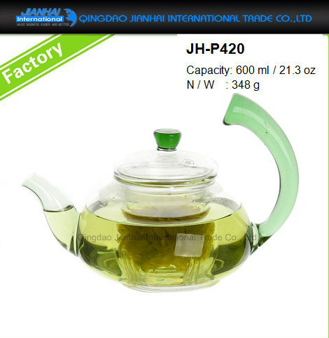 400-1200ml Customized Handled Glass Tea Maker Container Image1