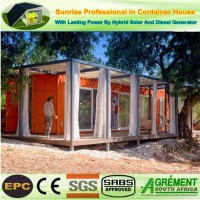 20FT Customized Storage / Toilet Containers Prefab Home Insulation Living Container